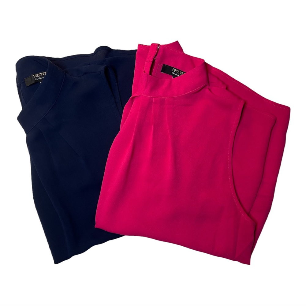 Two Sleeveless Blouses